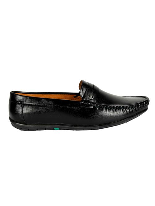 black synthetic & mesh slip on moccasins - 18309238 - Very Small Image - 1