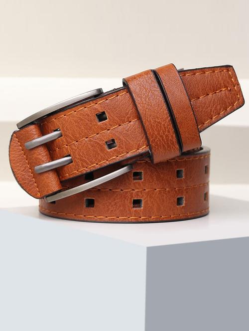tan leatherette belt - 18309333 - Very Small Image - 1