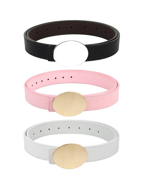 set of 3 multi colored belt - 18309399 - Very Small Image - 1