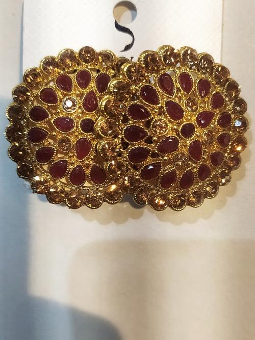 earrings for women red color - 18309505 - Very Small Image - 1