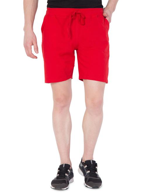 red solid blend short - 18309637 - Very Small Image - 1