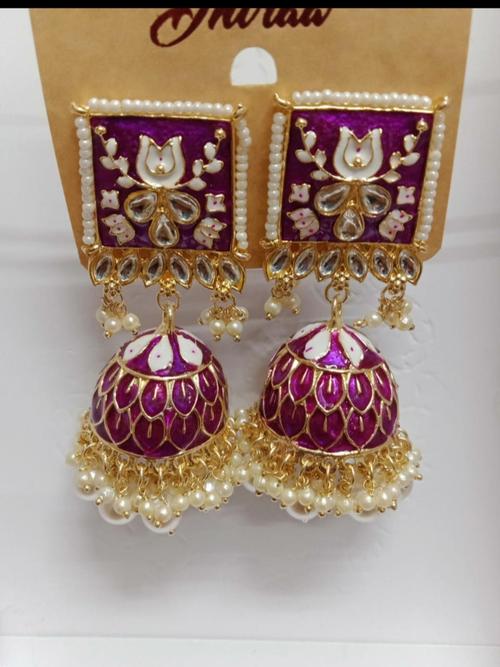 ladies earring - 18309665 - Very Small Image - 1
