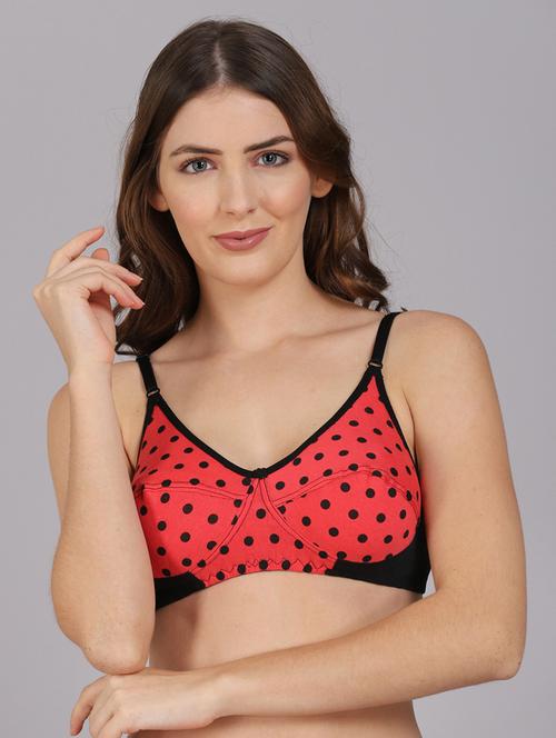 orange polka dot bra - 18310023 - Very Small Image - 1