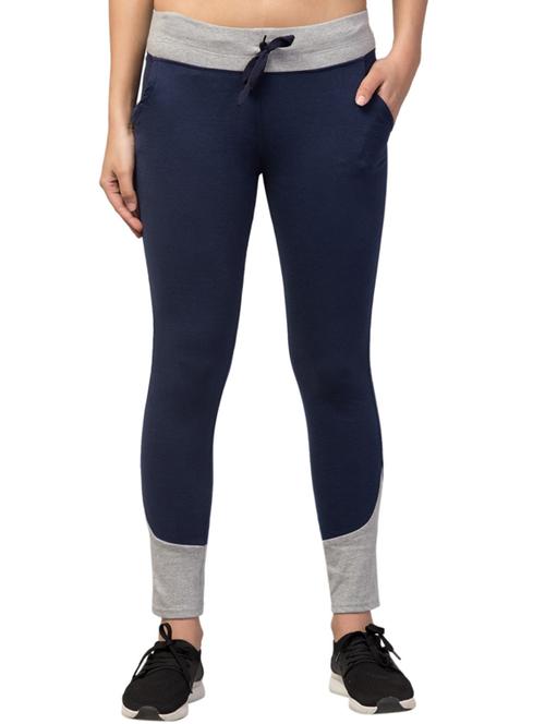 drawstring waist solid track pant - 18310701 - Very Small Image - 1