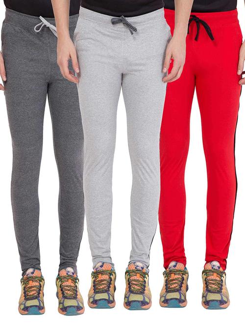 set of 3 full length track pant - 18311064 - Very Small Image - 1