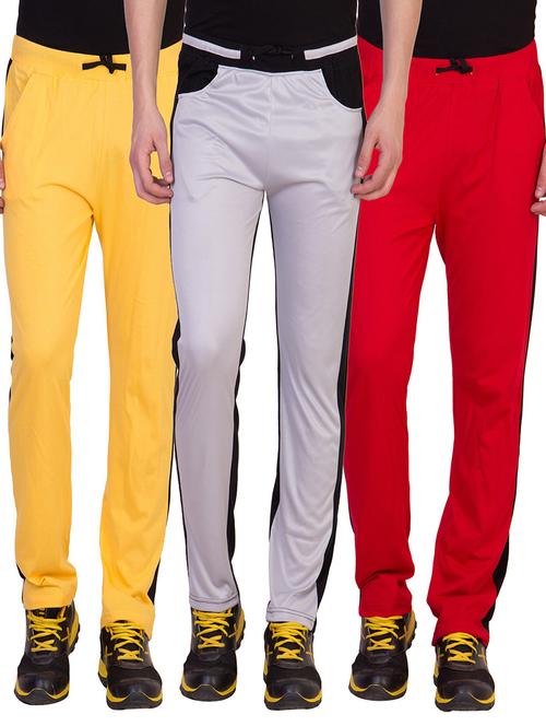 set of 3 full length track pant - 18311077 - Very Small Image - 1