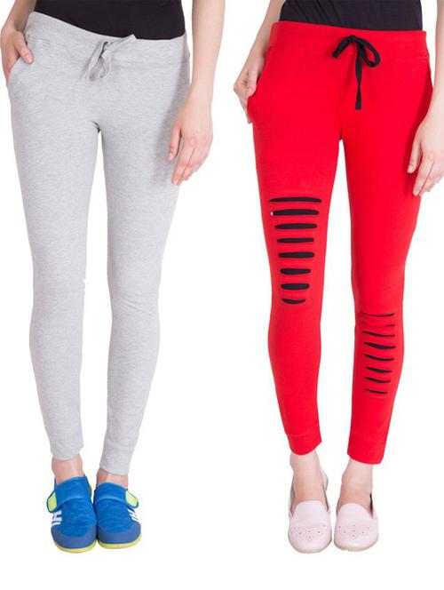 pack of 2 drawstring waist track pant - 18311220 - Very Small Image - 1