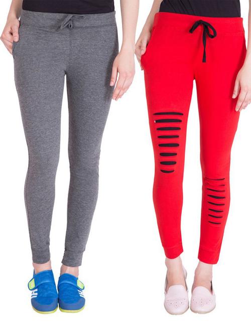 pack of 2 drawstring waist track pant - 18311224 - Very Small Image - 1