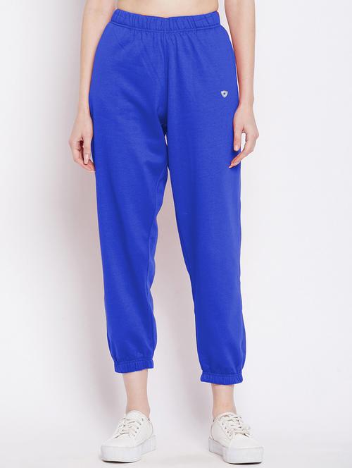 mid rise solid track pant - 18313055 - Very Small Image - 1