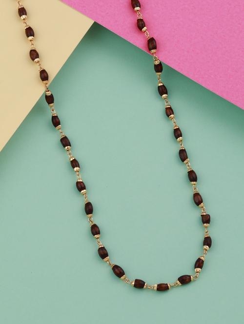 classic designer gold plated chain - 18313134 - Very Small Image - 1