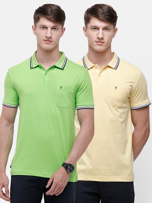 set of 2 solid t-shirt - 18313826 - Very Small Image - 1