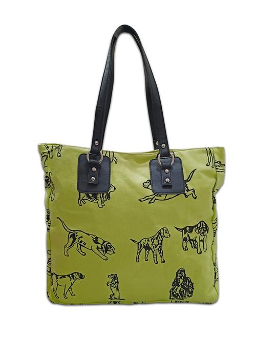 green printed handbag - 18313884 - Very Small Image - 1