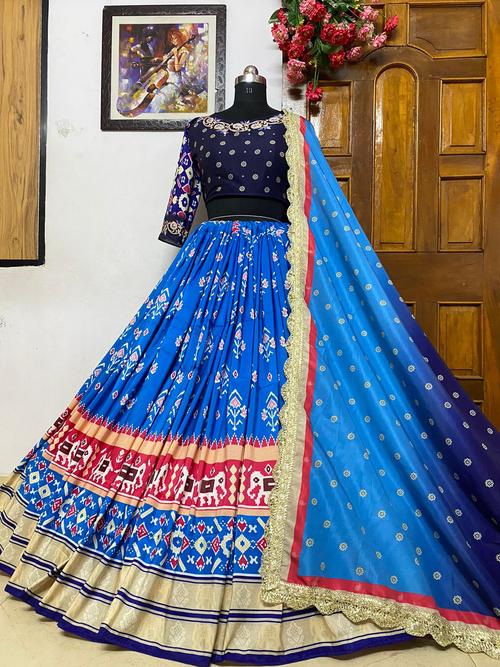 party wear lehenga - 18314483 - Very Small Image - 1