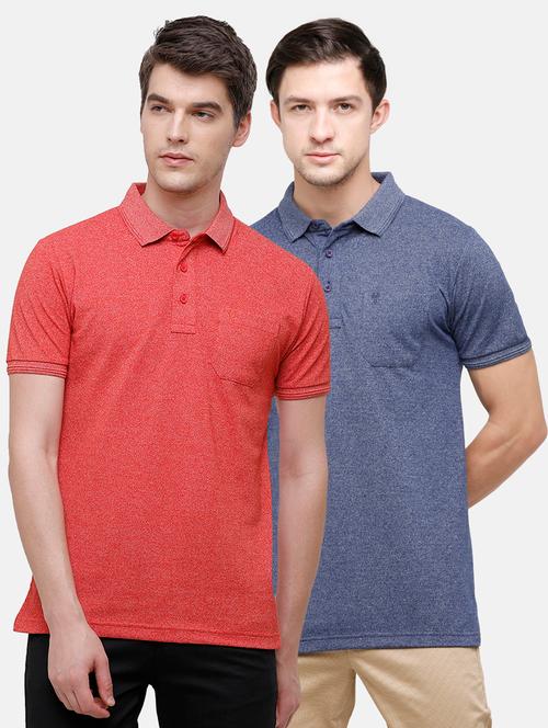 set of 2 solid polo t-shirt - 18314923 - Very Small Image - 1
