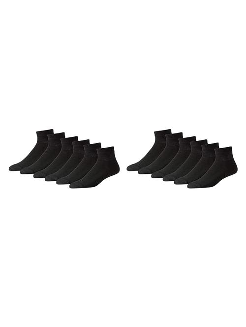 women pack of 6 solid ankle length sock - 18315840 - Very Small Image - 1