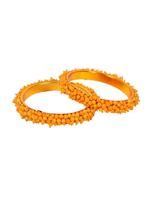 yellow metal bangle - 18315971 - Very Small Image - 1