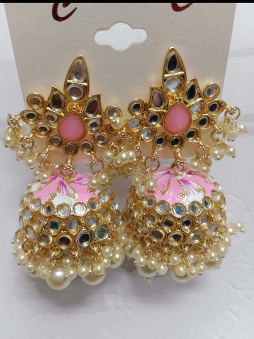 party wear good quality earring - 18317299 - Very Small Image - 1