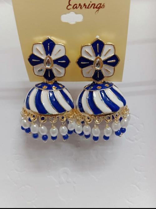 party wear good quality earring - 18317304 - Very Small Image - 1