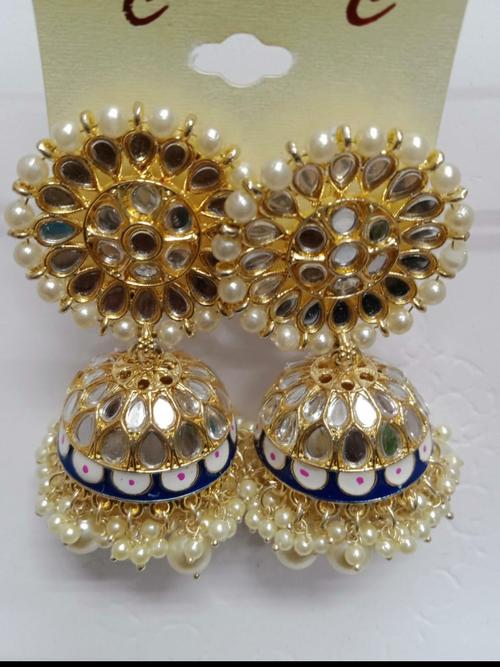 party wear good quality earring - 18317308 - Very Small Image - 1