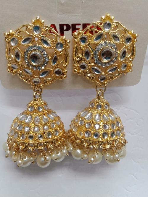 party wear good quality earring - 18317314 - Very Small Image - 1
