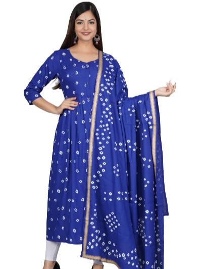 kurta fabric: rayon bottomwear fabric: no - 18317691 - Very Small Image - 1