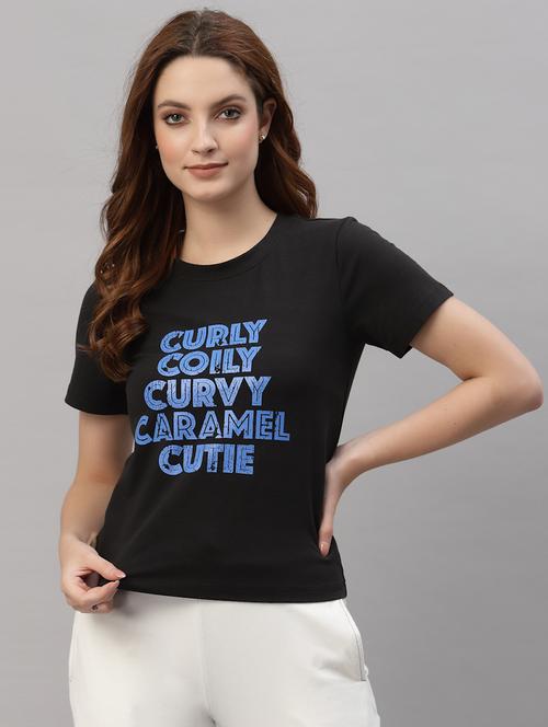 round neck printed regular tee - 18317782 - Very Small Image - 1