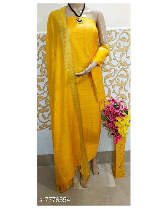 south cotton unstitched suit set - 18318138 - Very Small Image - 1