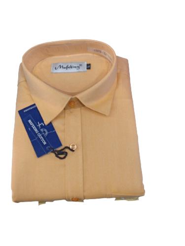 good quality shirt light orange colour - 18318770 - Very Small Image - 1