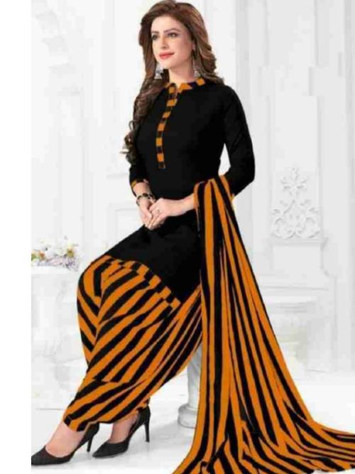 cotton suit with dupatta - 18318906 - Very Small Image - 1