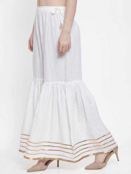 offwhite solid sharara - 18319058 - Very Small Image - 1