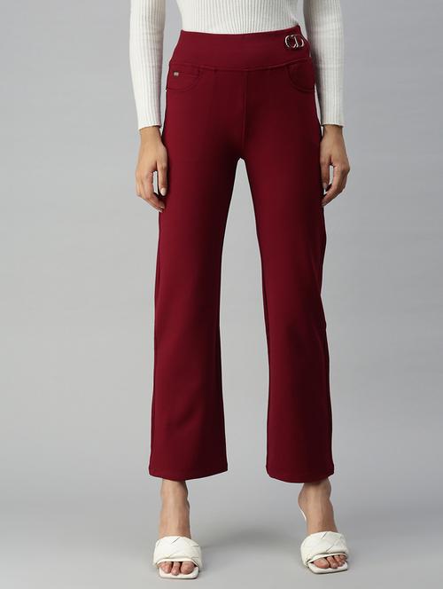 high rise wide leg trouser - 18319662 - Very Small Image - 1