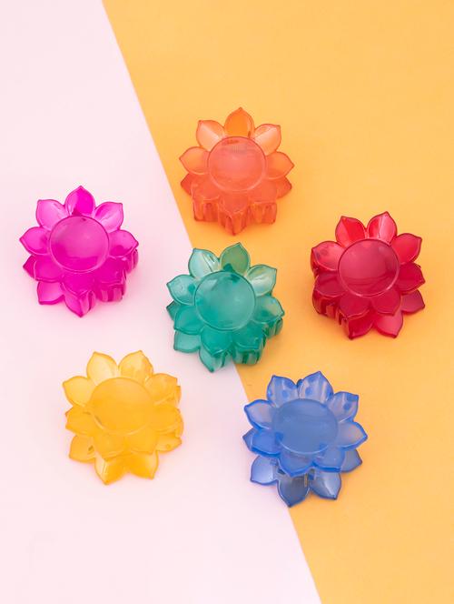 sukkhi floral butterfly hair clip hair accessories for women and girl (pack of 6) - 18320375 - Very Small Image - 1