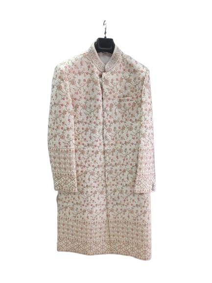 embroidered groom sherwani - 18320446 - Very Small Image - 1