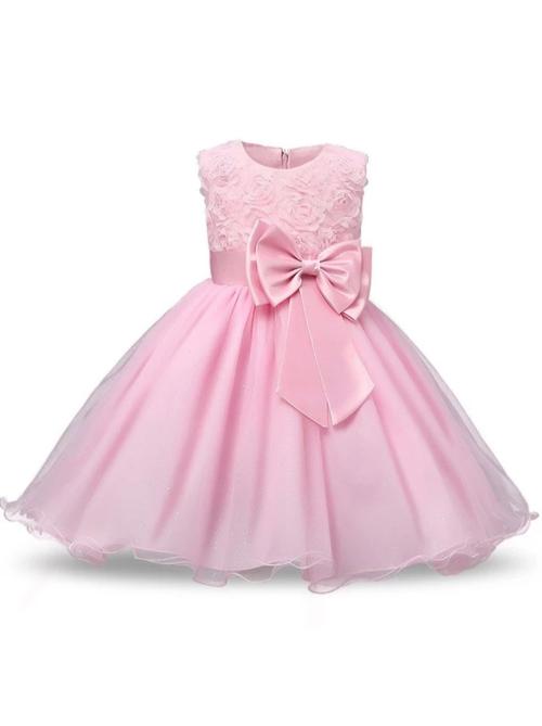 girl midi/ knee length party dress - 18320793 - Very Small Image - 1