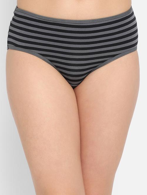 grey striped hipster panty - 18321473 - Very Small Image - 1