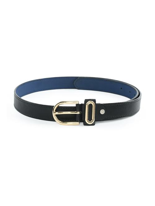 blue artificial leather belt - 18322415 - Very Small Image - 1