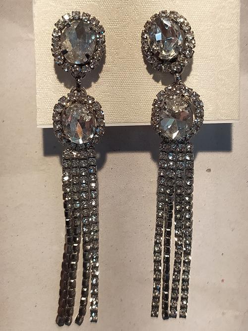 earrings for women silver color - 18323062 - Very Small Image - 1