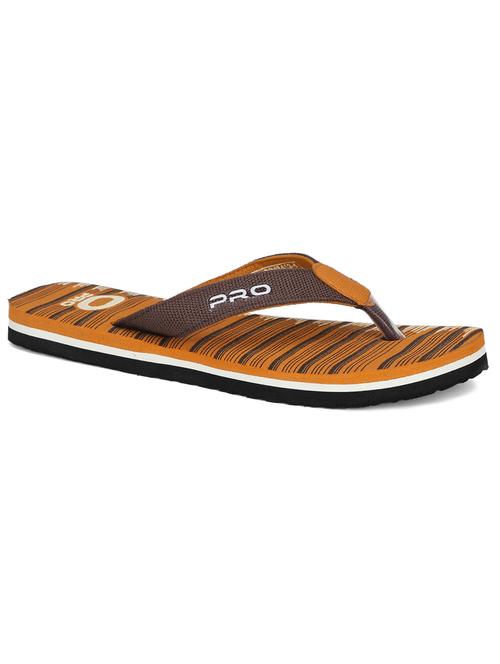yellow leatherette slip on flip flops - 18323725 - Very Small Image - 1