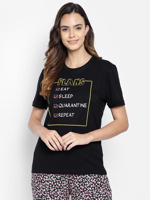 round neck solid tee - 18323968 - Very Small Image - 1