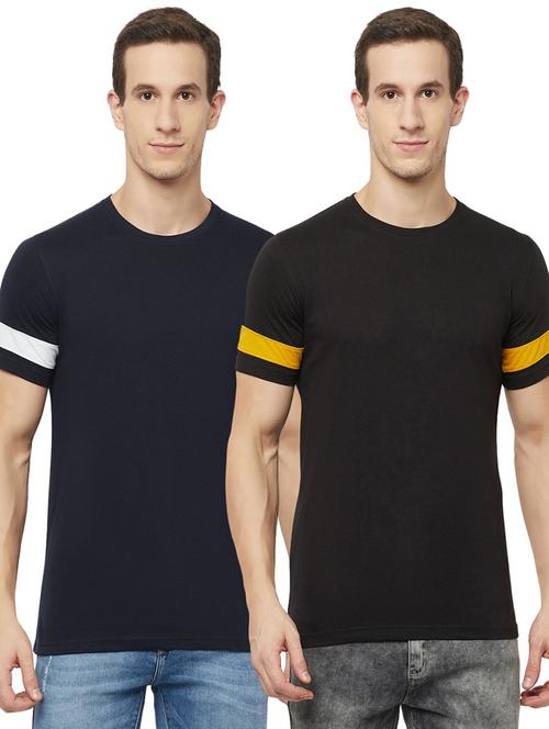 set of 2 solid t-shirt - 18324783 - Very Small Image - 1