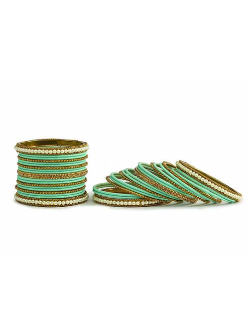 green metal bangle - 18326000 - Very Small Image - 1