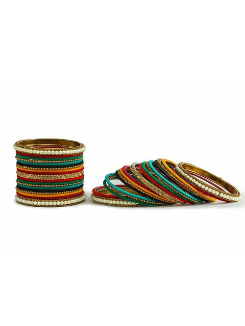 multi colored metal bangle - 18326004 - Very Small Image - 1