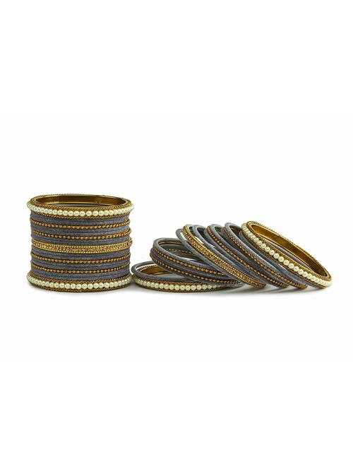 grey metal bangle - 18326013 - Very Small Image - 1