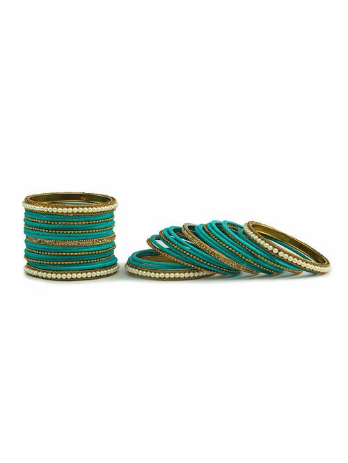 blue metal bangle - 18326022 - Very Small Image - 1