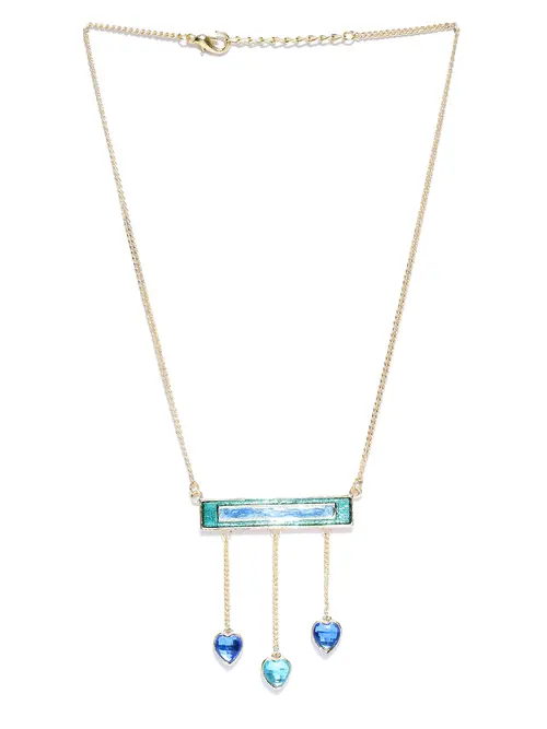 ladies metal necklace chain - 18326308 - Very Small Image - 1