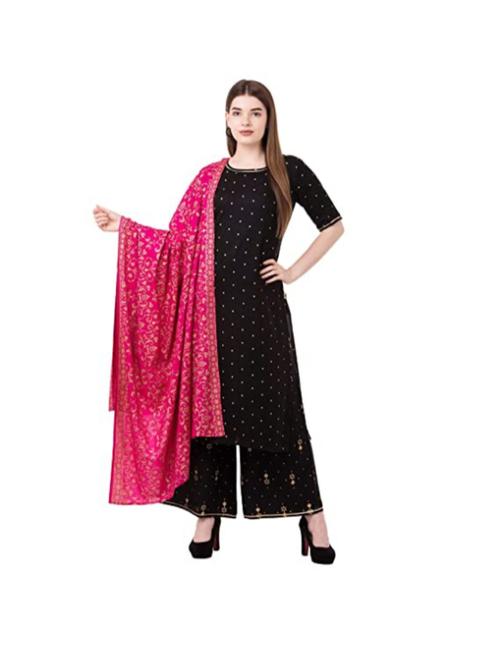 cotton suit with dupatta - 18326620 - Very Small Image - 1