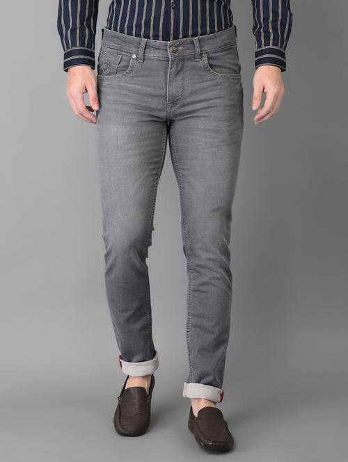 grey light-washed denim jean - 18326637 - Very Small Image - 1