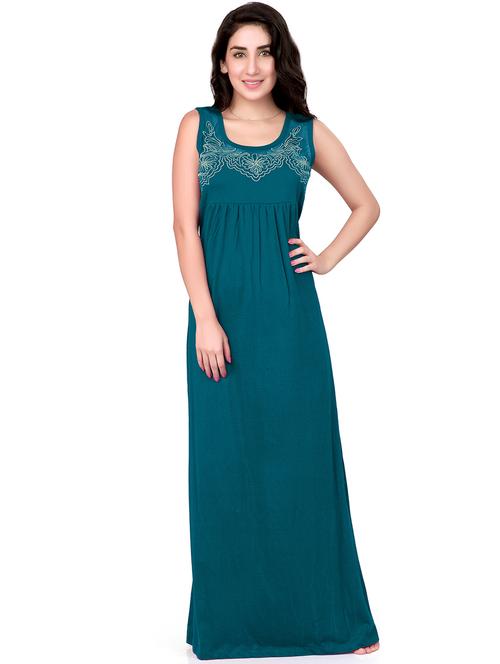 tie back embroidered detail nighty - 18327189 - Very Small Image - 1