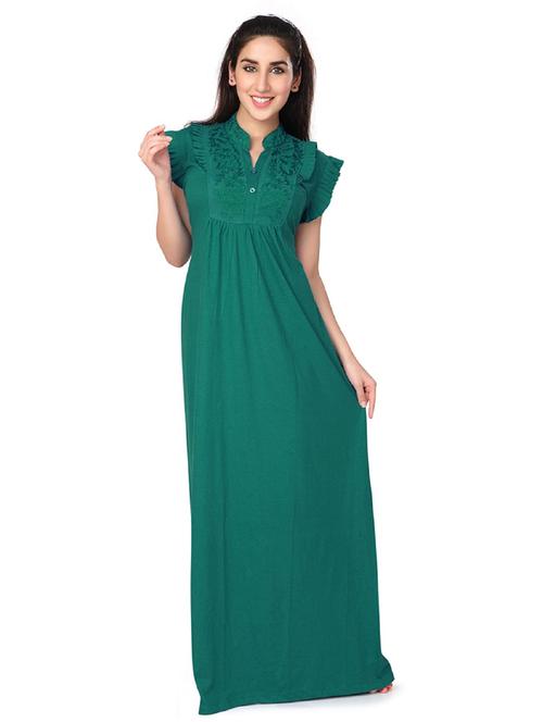 tie back lace detail nighty - 18327204 - Very Small Image - 1