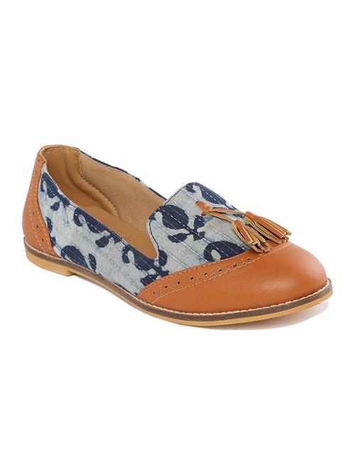 brown slip on casual ballerina - 18328153 - Very Small Image - 1